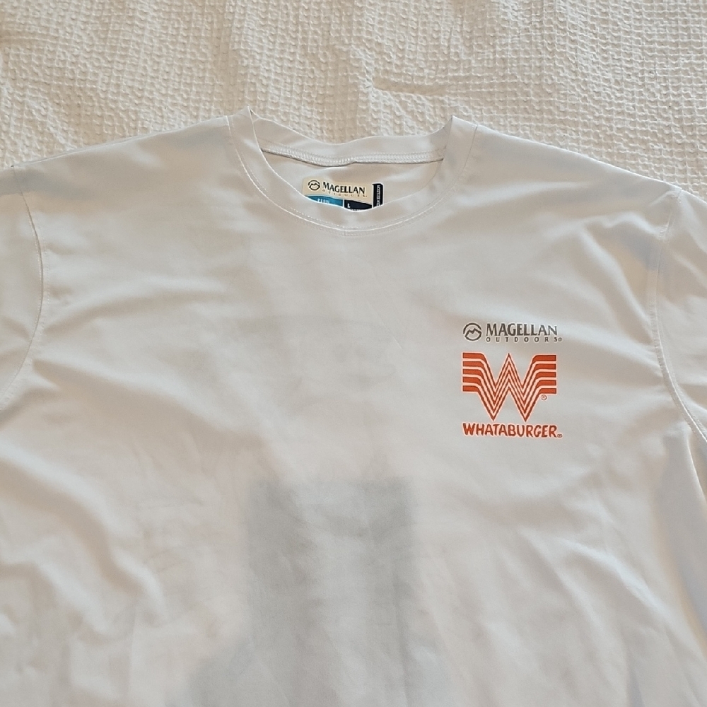 Whatburger Magellan Outdoors White T-Shirt